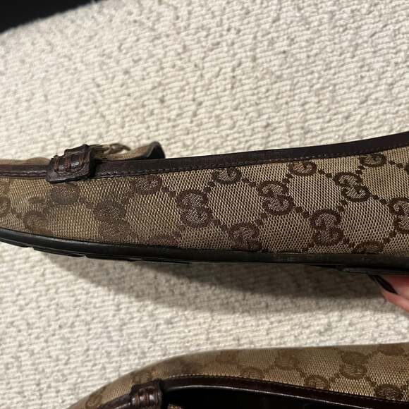 Flats Gucci Beige size 7.5 US - Picture 4 of 9